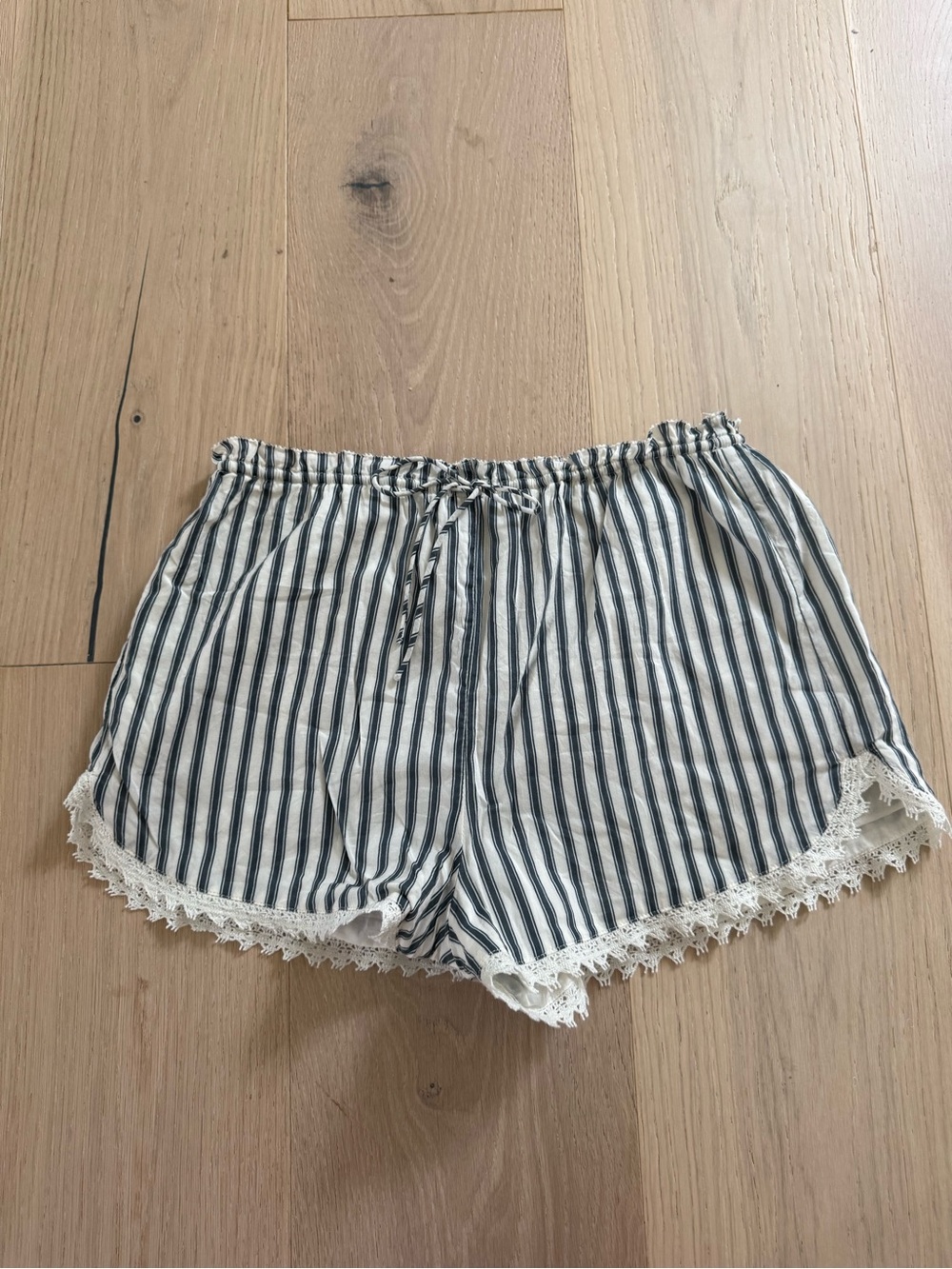 Reformation Toria Short Antibes Stripe - Size XS